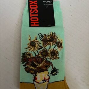 Van Gogh hot socks women’s Sunflowers